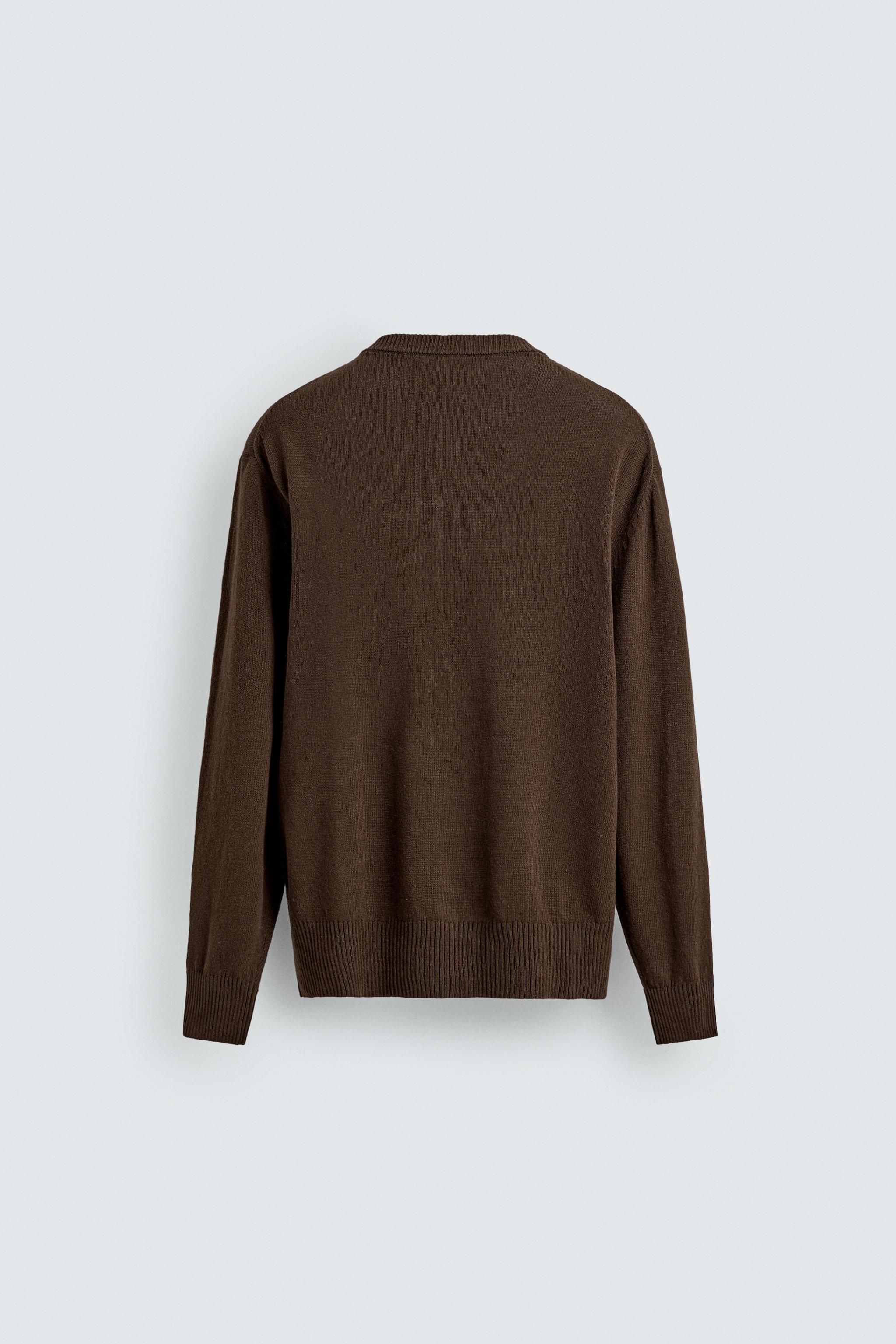 LINEN - COTTON BLEND CARDIGAN
